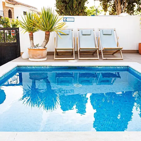 Private Heated Pool Roof Terrace Villa Nerja